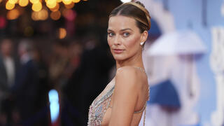 מרגו רובי בפרמיירה לסרט "מסע גדול, אמיץ ויפה" בלונדון, 2025