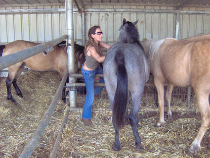 אביבית מלכה בן גאון בזמן השיקום האישי