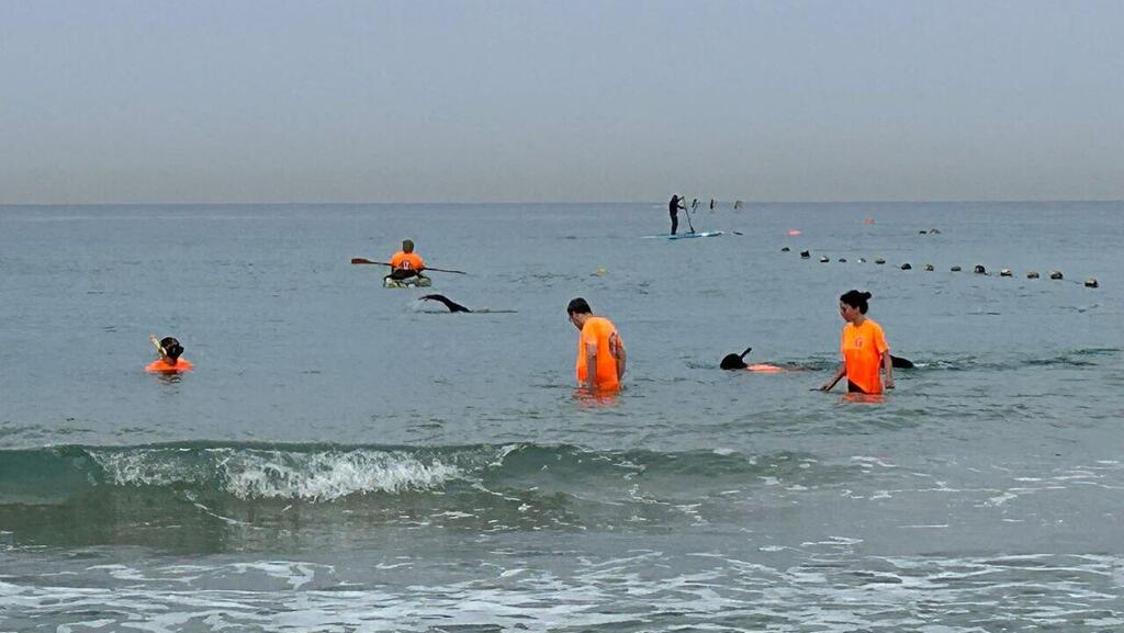 ZAKA teams search for the outgoing chief military prosecutor’s phone חיפושים בים