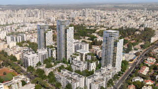 הדמיית מיזם התחדשות עירונית בפתח תקווה בשכונת בר יהודה