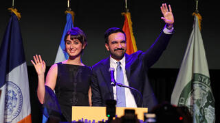 ראמה דוואג'י וזוהרן ממדאני לאחר הניצחון בבחירות לראשות העיר ניו יורק, 2025