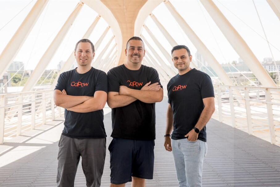 CaPow co-founders (Photo: Adva Shalhevet Brazilai) CaPow co-founders