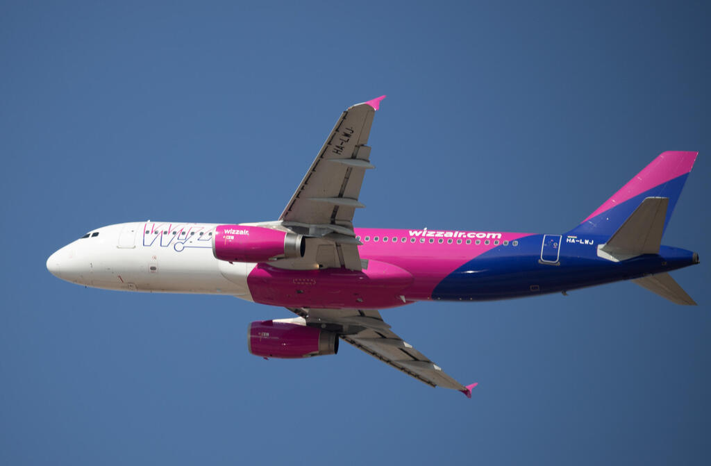 מטוס של חברת וויז אייר