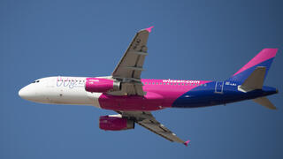 מטוס של חברת וויז אייר