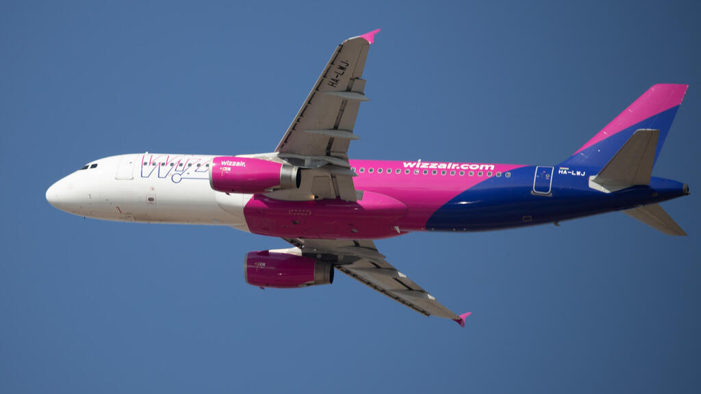 מטוס של חברת וויז אייר