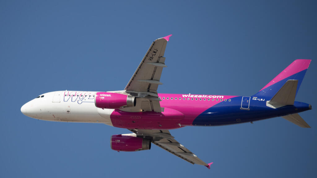 Wizz Air (Фото: Орен Гранот) מטוס של חברת וויז אייר