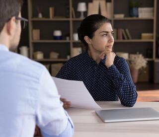 אכזבה בריאיון עבודה