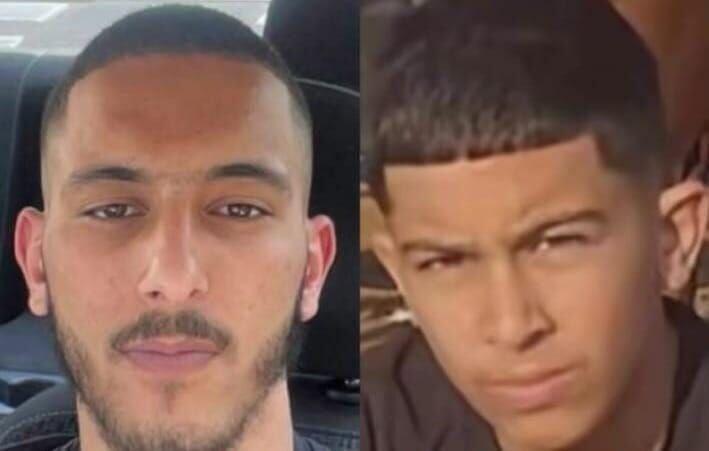 וליד בן ה-16 (מימין) ואחיו מוחמד