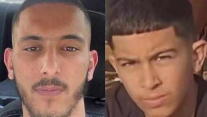 וליד בן ה-16 (מימין) ואחיו מוחמד