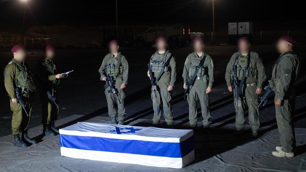 קבלת ארונו של ליאור רודאיף ז"ל לכוחות צה"ל