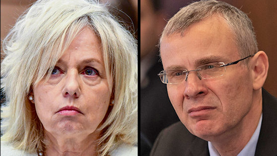 Гали Бахарав-Миара. Ярив Левин (Фото: Яир Саги, Рафи Коц) Гали Бахарав-Миара. Ярив Левин