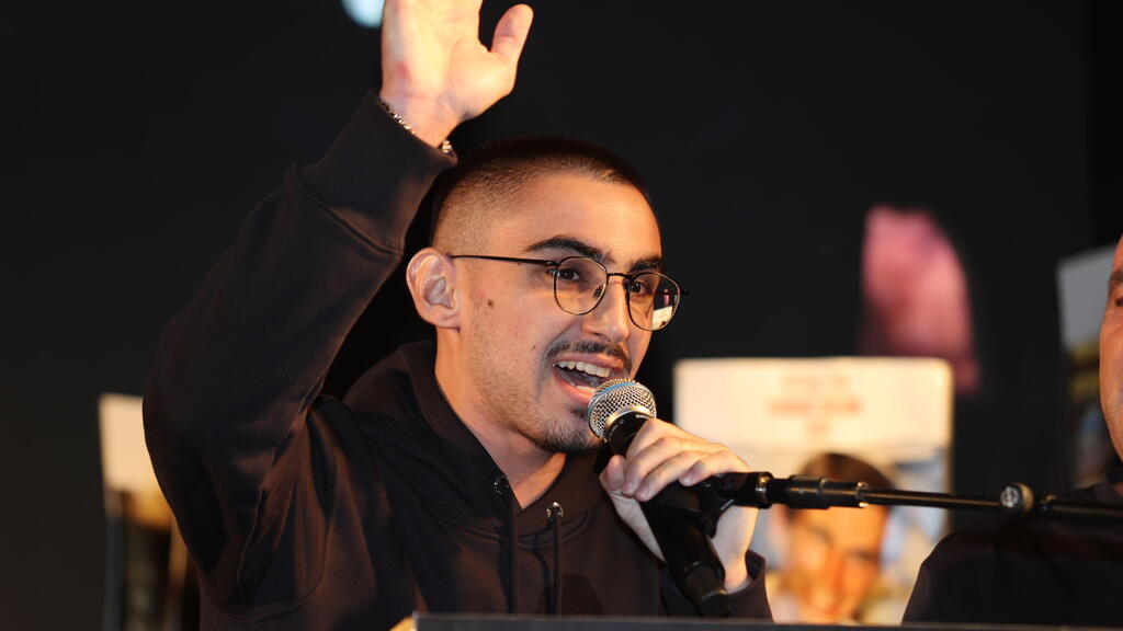 Ром Бреславски (Фото: Ярив Кац ) הנאום המפתיע של שורד השבי רום ברסלבסקי