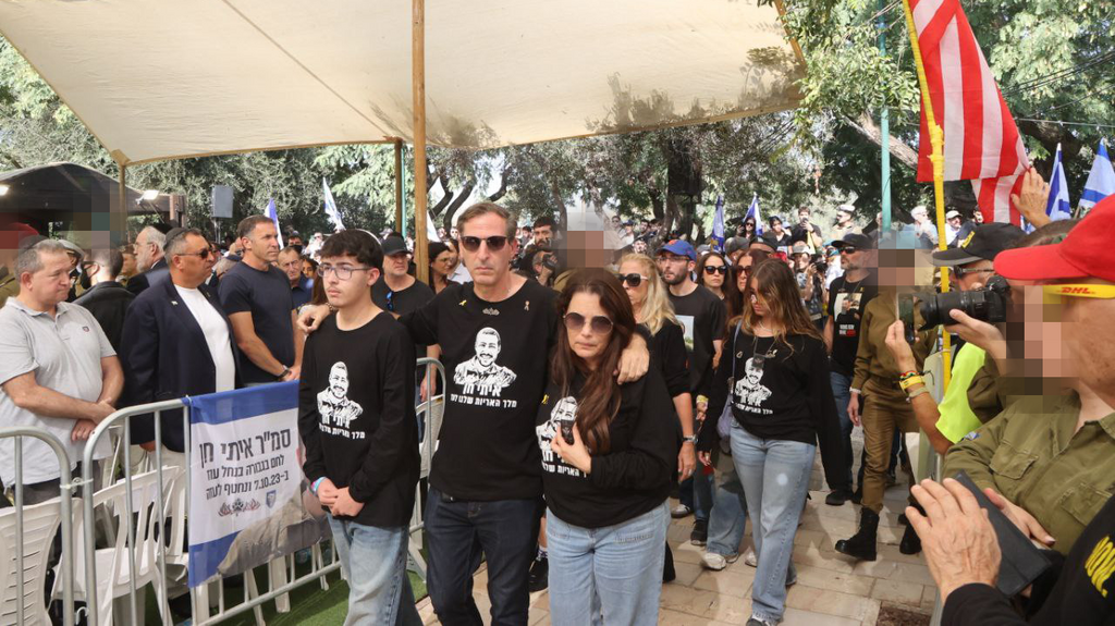 Похороны Итая Хена (Фото: Моти Кимхи) סמ"ר איתי חן ז"ל מובא למנוחות