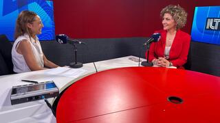 The author with Iranian journalist and influencer Pantea Modiri