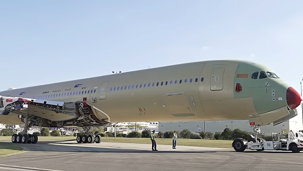איירבוס A350-1000ULR נחשף לראשונה. עדיין ללא מנועים
