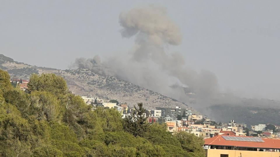 Удар ЦАХАЛа по Южному Ливану תקיפות באזור אל-ג'רמק בלבנון