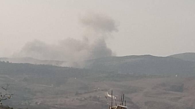 תקיפות באזור אל-ג'רמק בלבנון