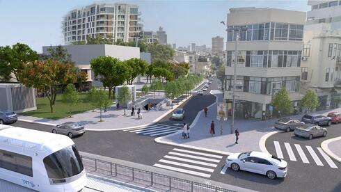 הדמיה של תחנת כיכר מגן דוד