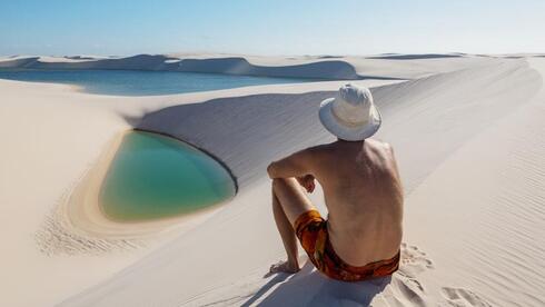 הלגונות במדבר הפארק הלאומי לנסויס מרנהנסס, מדינת מרניאו