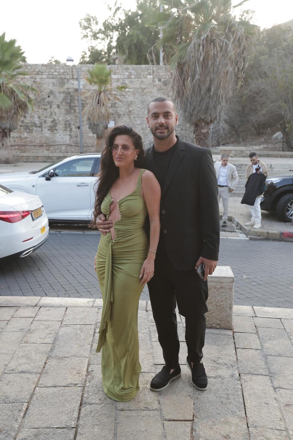 רון אלוף ומור חממי (צילום: נמרוד גליקמן) רון אלוף מור חממי בחתונה של נועה קירל