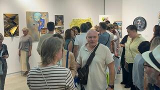 Выставка художников-репатриантов в Ришон ле-Ционе, ноябрь 2025