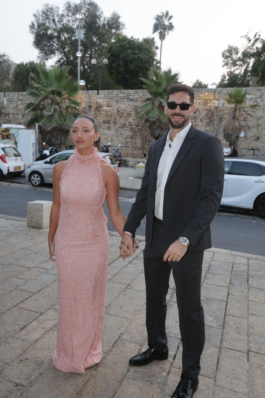 ריף נאמן ובעלה (צילום: נמרוד גליקמן) ריף נאמן בחתונה של נועה קירל