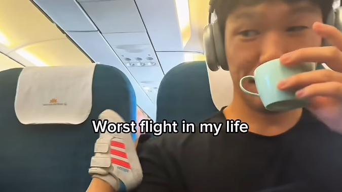 "הטיסה הכי גרועה בחיים שלי"