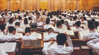 בין קודש לחיול: הישיבה שבחזית המאבק נגד הגיוס