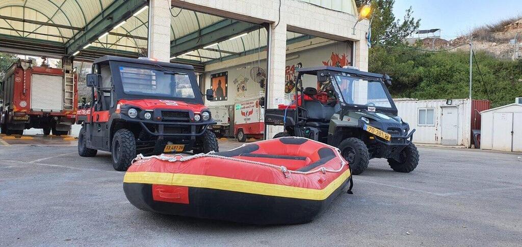 Fire and Rescue Services brace for potential weekend floods (Photo: Courtesy) היערכות לקראת מזג אוויר סוער וחשש לשטפונות בסוף השבוע