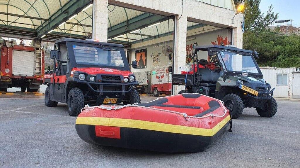 К ненастной погоде готовы (Фото: Служба пожарной охраны и спасения) היערכות לקראת מזג אוויר סוער וחשש לשטפונות בסוף השבוע