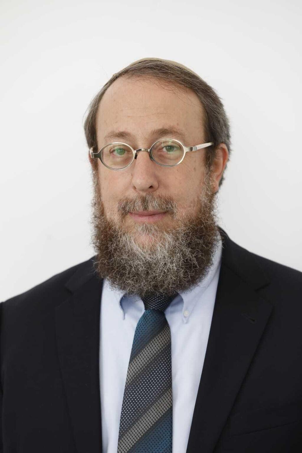 Rabbi Leibowitz (Photo: Hila Shiloni) הרב אהרון ליבוביץ'