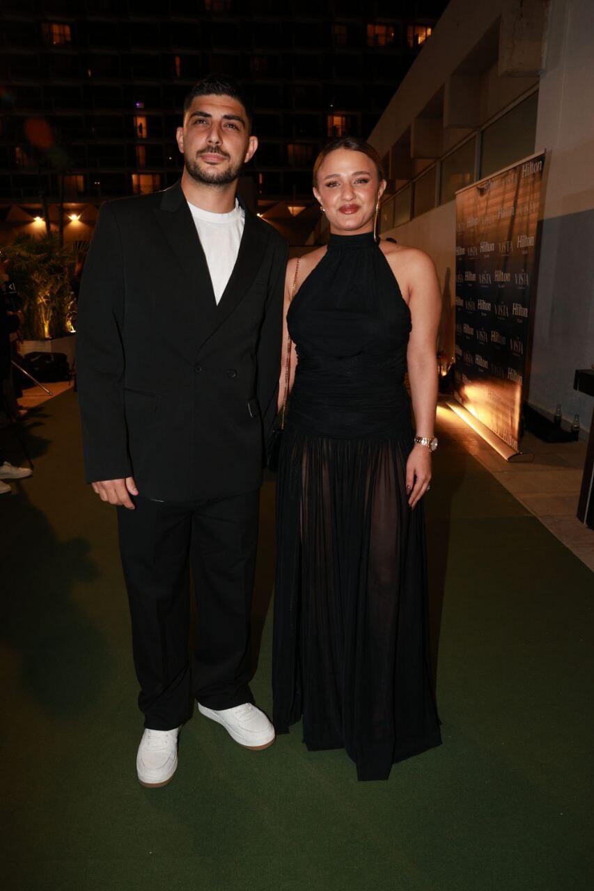 עדן בן זקן ובעלה שוקי (צילום: ענת מוסברג) עדן בן זקן חתונה שנייה נועה קירל