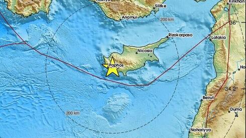 רעידת אדמה בקפריסין