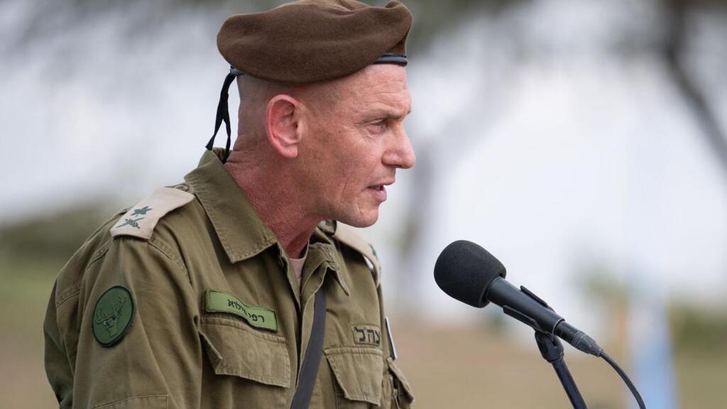 טקס החלפת מפקד עוצבת "געש"