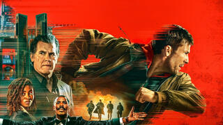 Афиша фильма "Бегущий человек" 