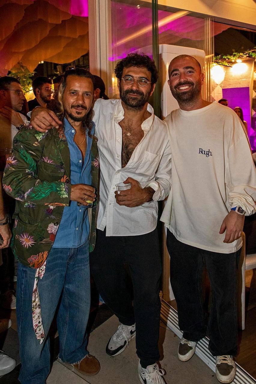 השלושרים. עומר אדם, ניר פלד וציון ברוך (צילום: שי גבריאלי) עומר אדם, ניר פלד וציון ברוך