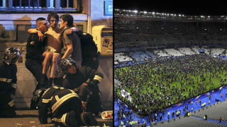 פריז צרפת שנתיים למתקפת הטרור טרור של דאעש בטקלאן סטאד דה פראנס