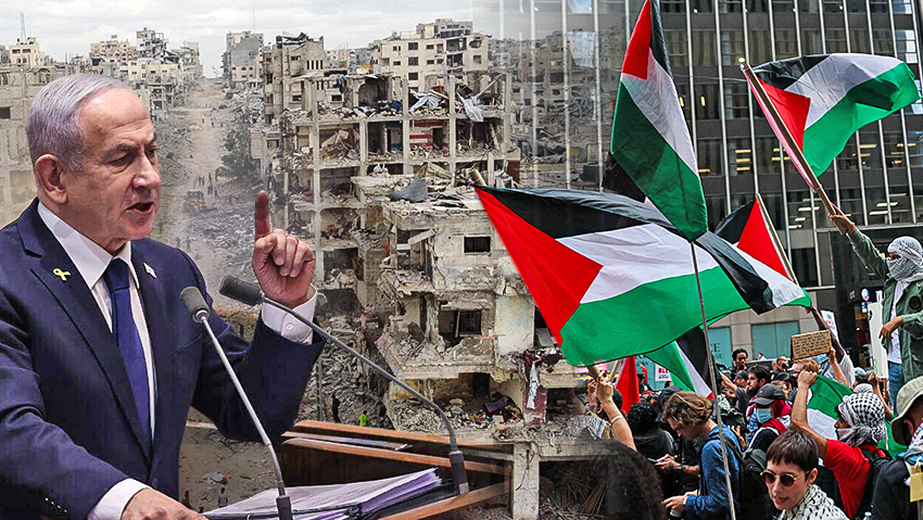 הלחץ המדיני נחלש, אבל ישראל עדיין בכותרות: התמונות שהחליפו את המראות מעזה