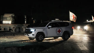 רכב הצלב האדום בעזה