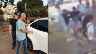 תיעוד מהתקיפה בהרצליה