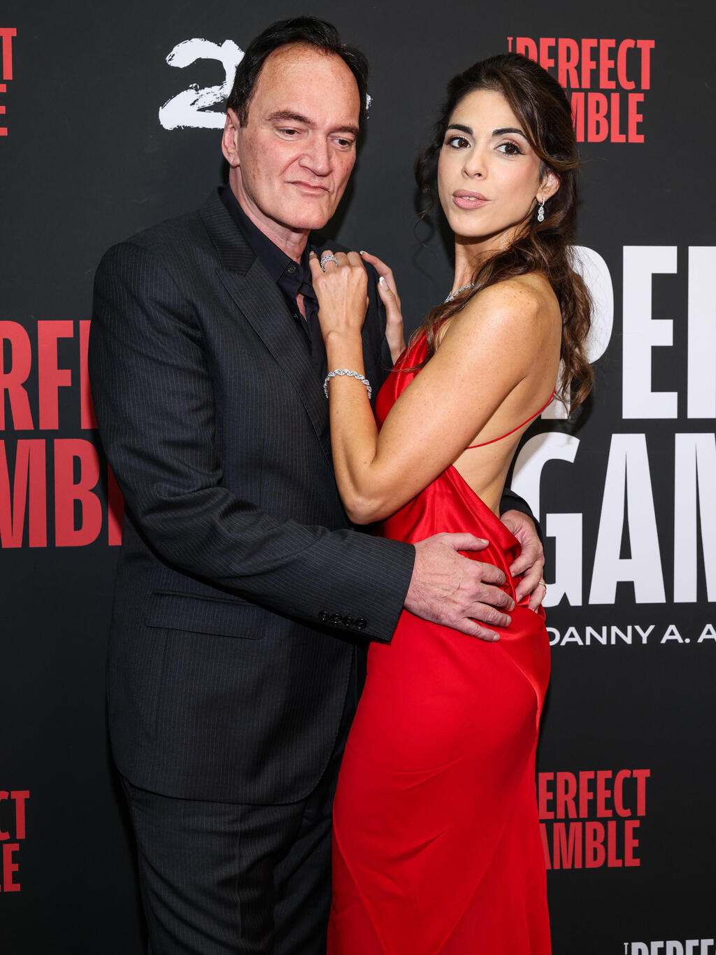 פליז תהיו ההורים שלנו (Kay Qiao/Image Press Agency/NurPhoto) קוונטין טרנטינו ודניאלה פיק