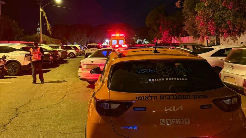 Место убийства в Тель-Авиве (Фото: Ихуд ха-хацала) זירת הרצח ברח' ניל"י