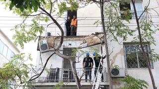 מרפסת קרסה בתל אביב