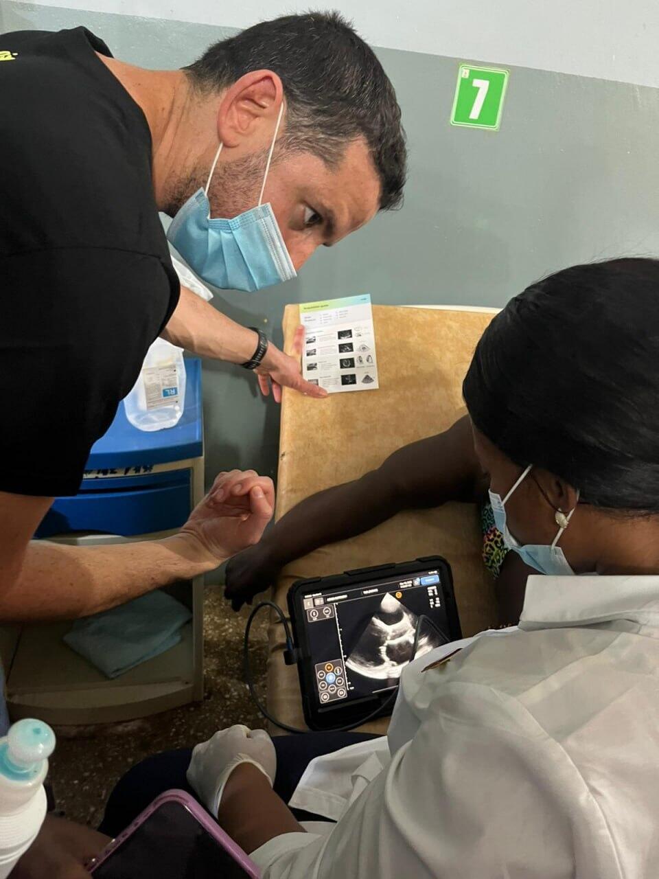 The AISAP team conducts thousands of heart scans across multiple clinics and medical centers in Ghana (Photo: Courtesy) The AISAP team conducts thousands of heart scans across multiple clinics and medical centers in Ghana