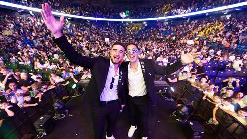 מימין: עידן "דה כהן" ואוהד "מאסטר אוהד"