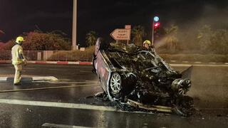 גבר נהרג בתאונת דרכים בכביש 40, ליד רמלה