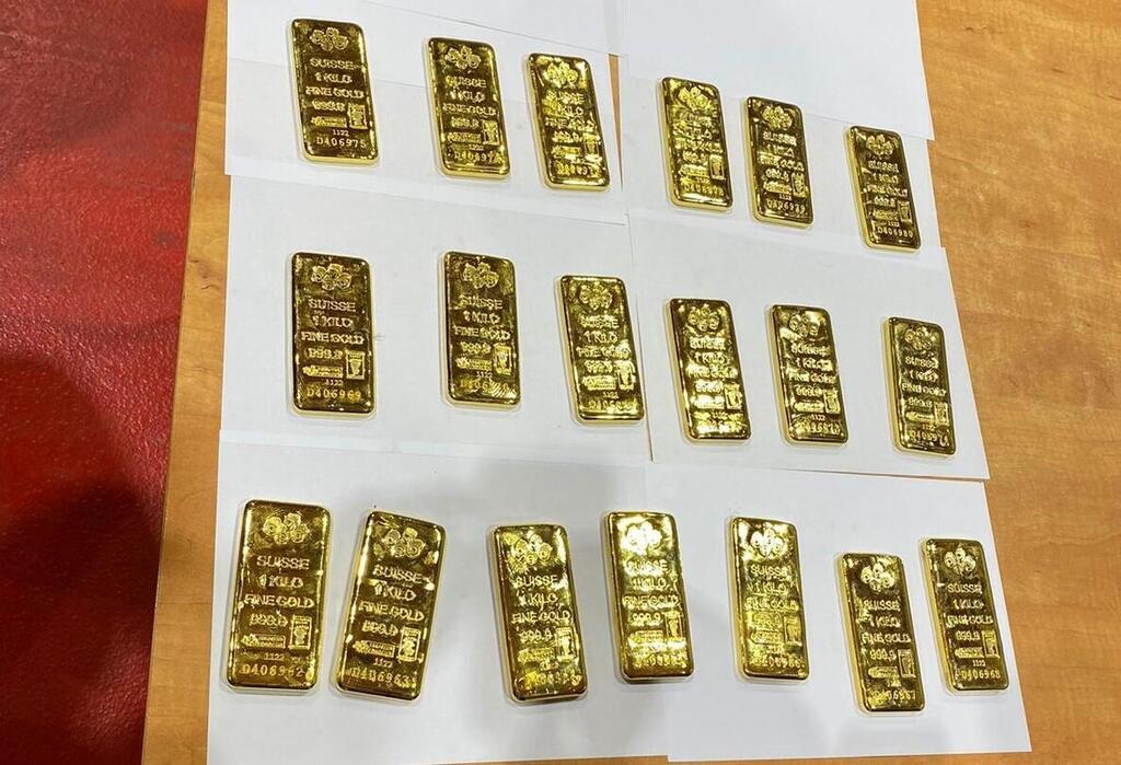 הזהב שנתפס במעבר אלנבי