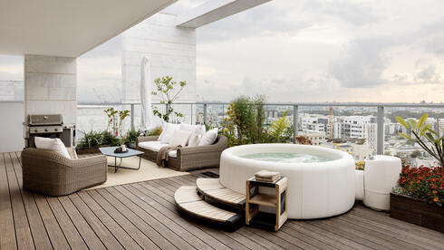 דירת פנטהאוז בקריית אונו, עיצוב: ענבר אלעזר לוי