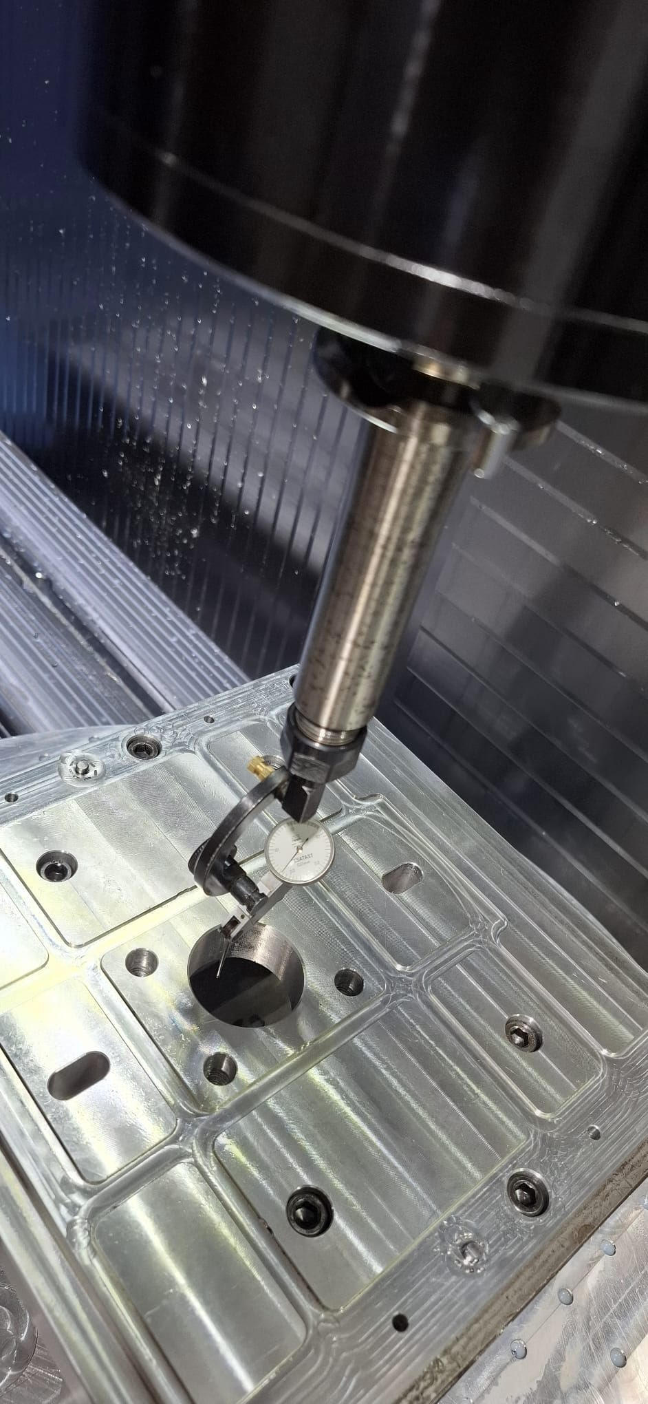 A 5-axis machine at TAT Israel's Center of Excellence in Machining 