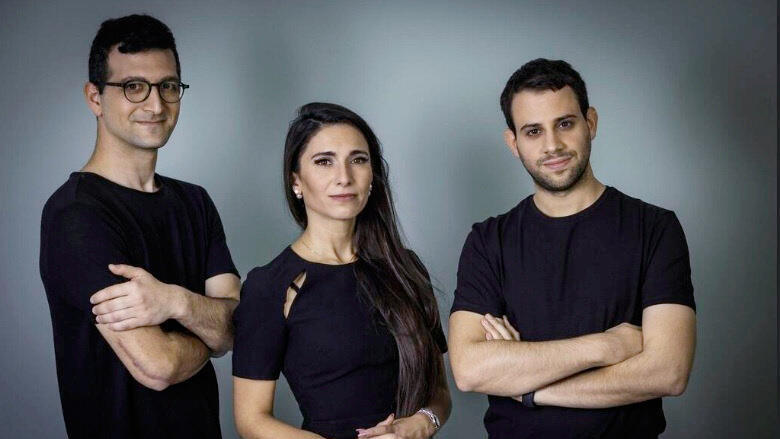 Zafran founders: Ben Seri, Sanaz Yishar and Snir Havdala (Photo: Eric Sultan) מייסדי Zafran